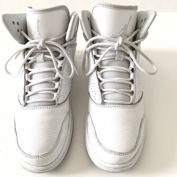 air jordan 1 flight 5 premium nike white 7.5 US - Picture 2 of 7